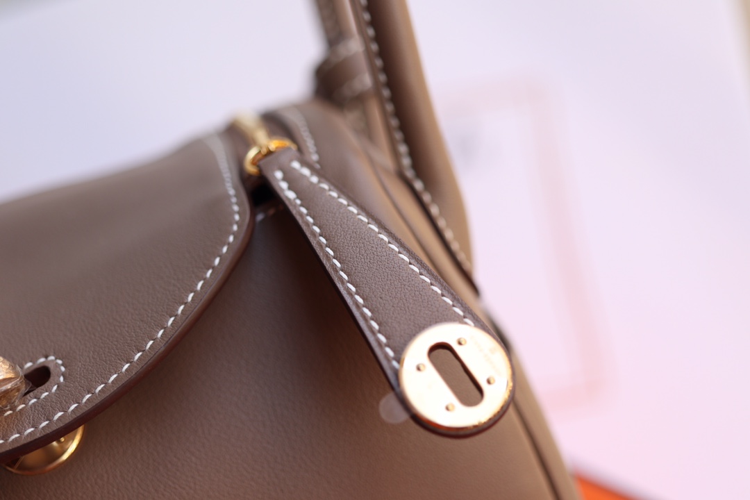 에르메스 미니 린디백19 에토프 금장 스위프트